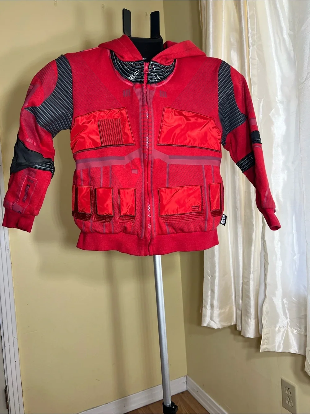 Disney Star Wars Kids Hooded Zip-Up Jacket – Size 7/8